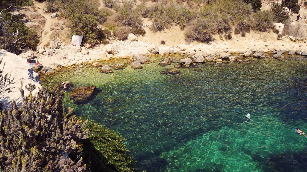 Daħlet il-Fekruna Bay beach in Malta