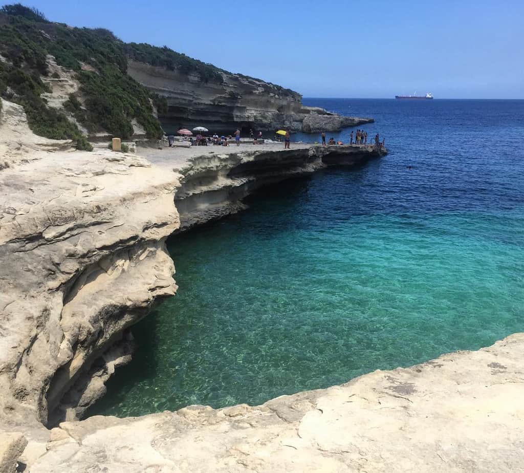 Kalanka Bay beach, Malta