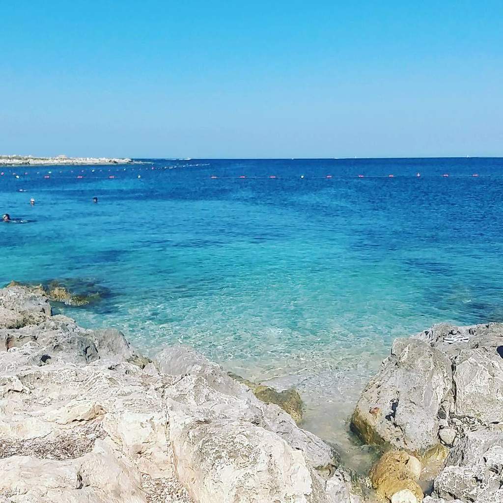 Qawra Point beach, Malta