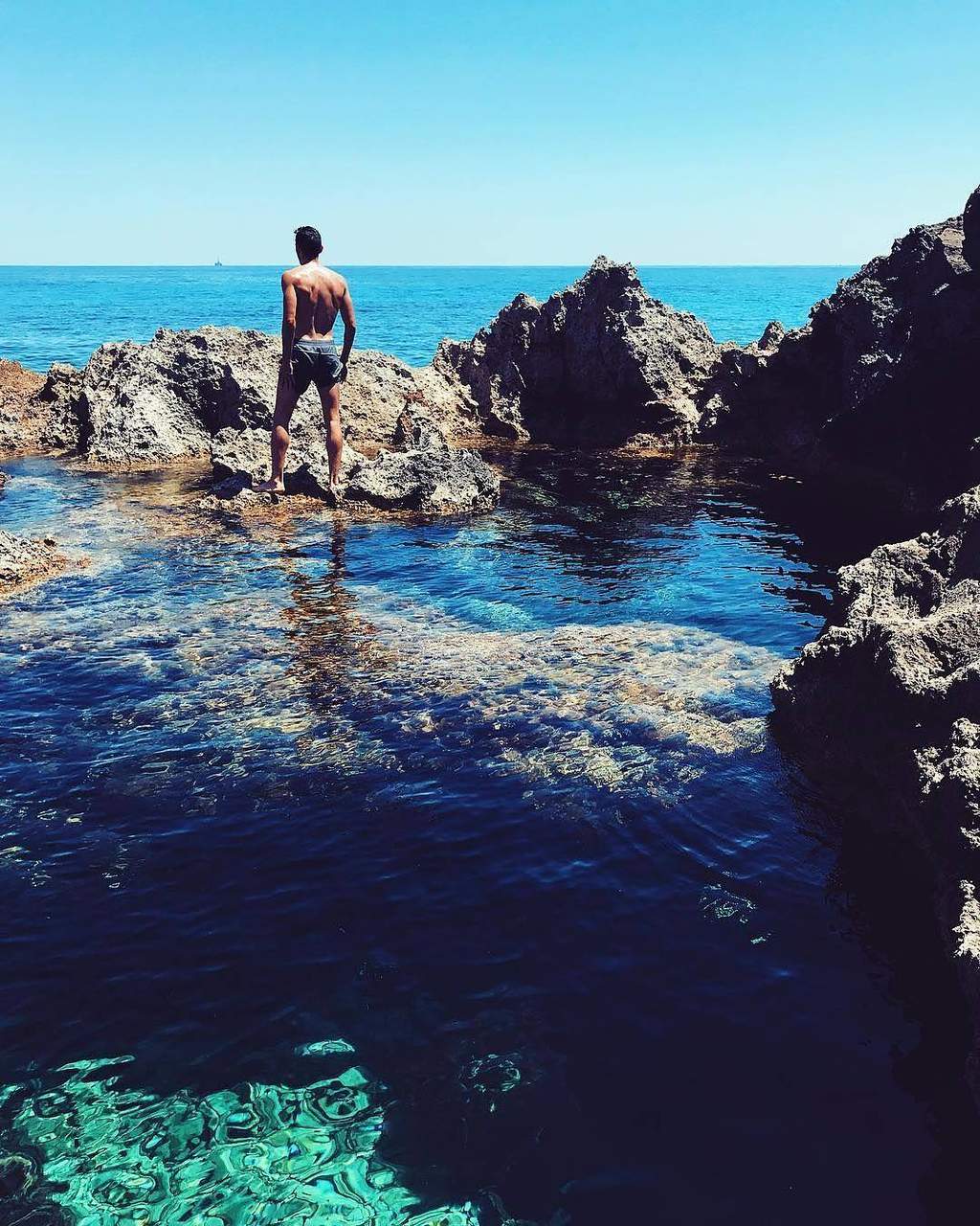 Għar Lapsi beach, Malta