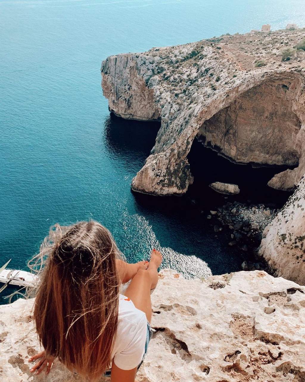 Wied iż-Żurrieq beach, Malta
