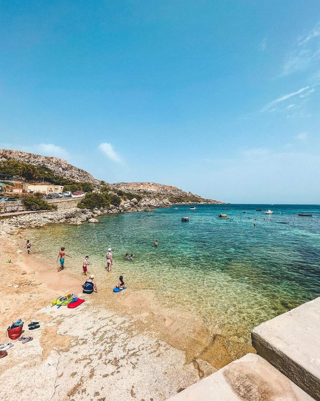 Dahlet Qorrot beach, Gozo
