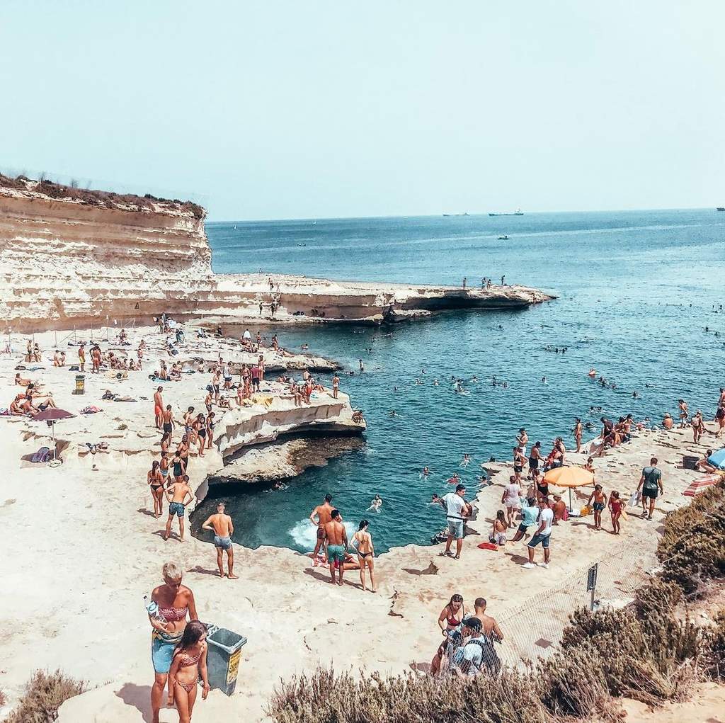 St. Peter’s Pool beach, Malta