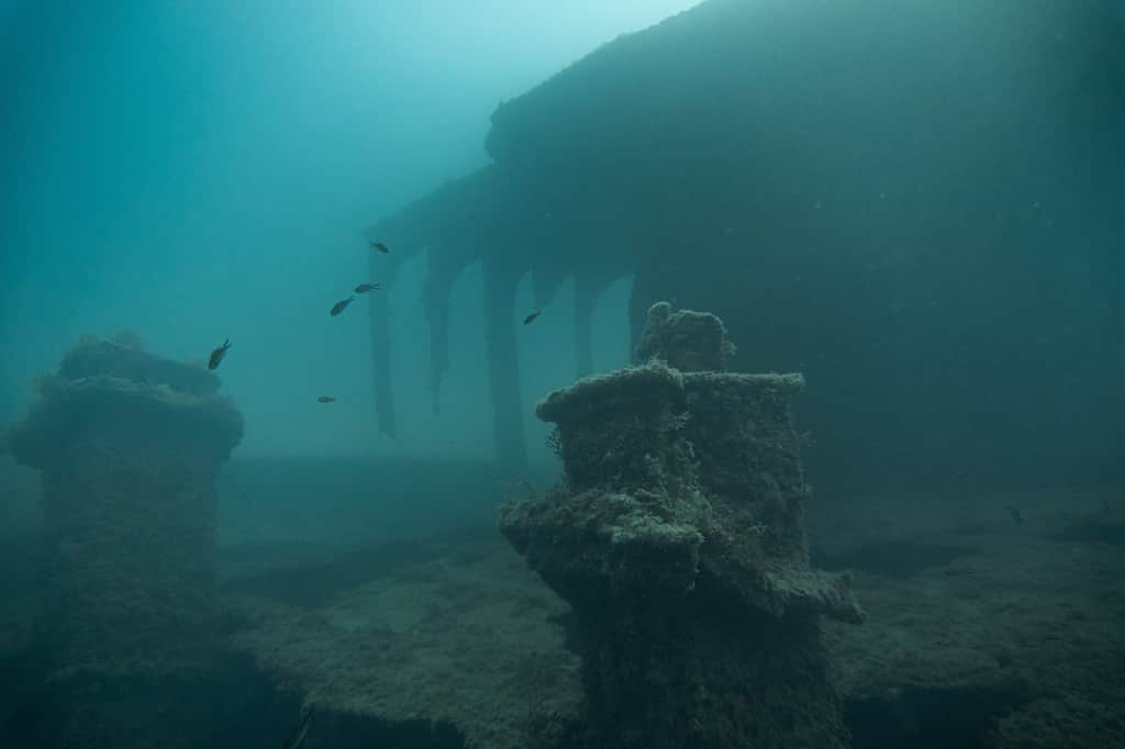 The HMS Maori wreck off Valletta