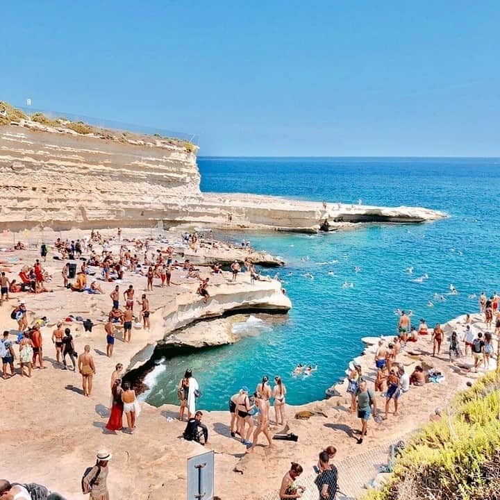 St. Peter’s Pool beach, Malta